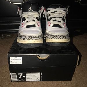 Air Jordan “Infrared 23” 3’s Size 7 in Mens